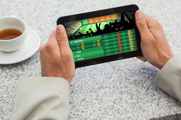 Students participating in a simulated stock market game on their tablets, where they are learning about investing, diversification, and risk management in a dynamic, interactive setting.