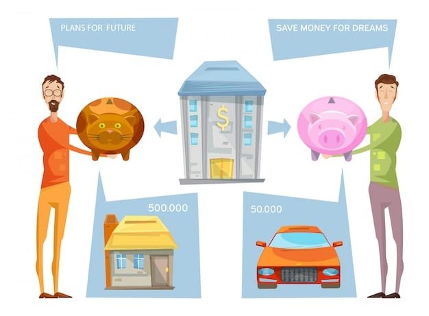 A digital illustration of a budget pie chart, divided into categories such as housing, transportation, food, entertainment, and savings. Include a visual representation of income fluctuations.