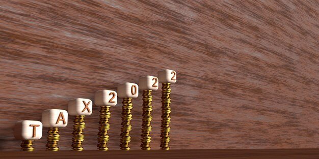 A visual representation of tax brackets for 2024 and projected tax brackets for 2025, displayed side-by-side. The graphic highlights the potential changes in income levels and tax rates, providing a clear comparison for viewers.