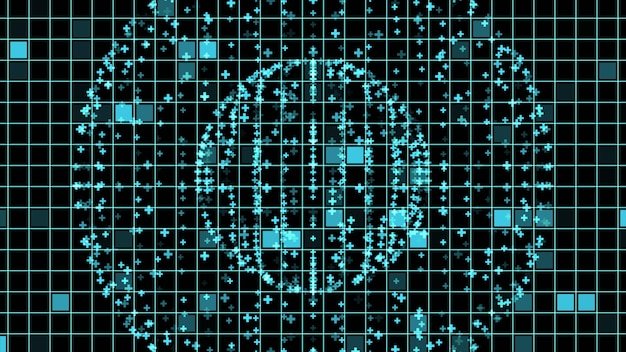 A detailed illustration of the RSA encryption process being cracked open by a quantum computer. Visualize the quantum computer as glowing and powerful, contrasting sharply with the traditional, blocky design of the RSA encryption.