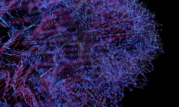 A close-up of a computer screen displaying complex algorithms and data streams, with a stylized AI brain graphic overlayed on top, illustrating AI's analytical capabilities in fraud detection.