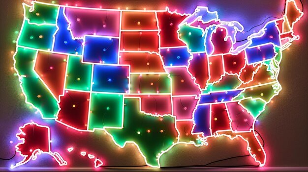 A map of the United States, with each state colored differently to represent the level of financial literacy education mandate in place: dark green for comprehensive mandates (standalone course required), light green for partial mandates (integrated into other subjects), and gray for no mandate.